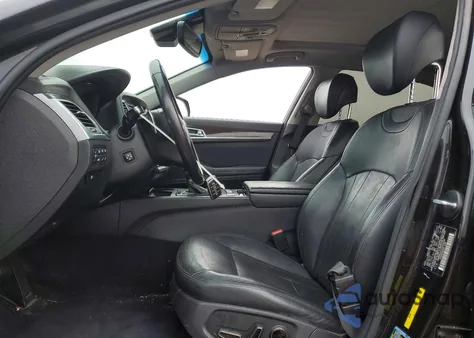 2018 Genesis G80 Base z USA, uszkodzony, nr VIN KMHGN4JE7JU234286